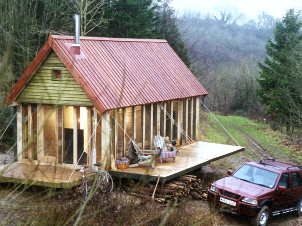 Oak Framed Cabins, Amazing Small Spaces - Foresters Cabin