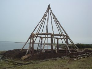 mesolithic house reconstruction